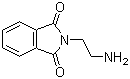 structure of CAS# 71824-24-3, N-[2-Aminoethyl]phthalimide;2-(2-Aminoethyl)-1H-isoindole-1,3(2H)-dione