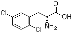 structure of CAS# 718596-54-4, D-2,5-Dichlorophenylalanine