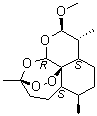 structure of CAS# 71939-51-0, alpha-Dihydroartemisinin methyl ether;(+)-alpha-Artemether; SM 229; alpha-Artemether