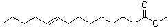 (E)-9-Tetradecenoic acid methyl ester molecular structure (CAS 72025-18-4)