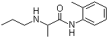 结构式 CAS# 721-50-6, 丙胺卡因; N-(2-甲基苯基)-2-丙胺-丙酰胺