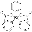 structure of CAS# 7239-60-3, Triphenylbismuth diacetate;Bis(acetato-O)triphenylbismuth