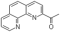 structure of CAS# 72404-92-3, 2-Acetyl-1,10-phenanthroline;1-(1,10-Phenanthrolin-2-yl)ethanone