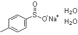 structure of CAS# 7257-26-3, 4-Methylbenzenesulfinic acid sodium salt dihydrate