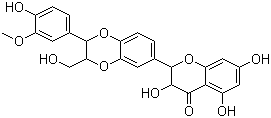 结构式 CAS# 72581-71-6, 异水飞蓟宾