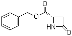 结构式 CAS# 72776-05-7, (S)-4-氧代-2-氮杂环丁烷羧酸苄酯