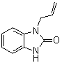 structure of CAS# 72798-66-4, 1,3-Dihydro-1-(2-propen-1-yl)-2H-benzimidazol-2-one;1-Allyl-2-benzimidazolinone