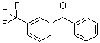 结构式 CAS# 728-81-4, 3-(三氟甲基)二苯甲酮