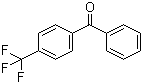 structure of CAS# 728-86-9, 4-(Trifluoromethyl)benzophenone;Phenyl[4-(trifluoromethyl)phenyl]methanone
