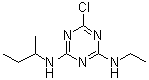 Sebuthylazine molecular structure (CAS 7286-69-3)