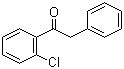 structure of CAS# 72867-72-2, 2-Chlorophenyl benzyl ketone;2'-Chloro-2-phenylacetophenone; 1-(2-Chlorophenyl)-2-phenylethanone; Benzyl 2-chlorophenyl ketone