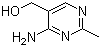 structure of CAS# 73-67-6, 4-Amino-5-hydroxymethyl-2-methylpyrimidine;(4-Amino-2-methylpyrimidin-5-yl)methanol