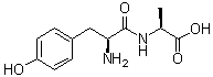 structure of CAS# 730-08-5, L-Tyrosyl-L-alanine;Tyrosylalanine