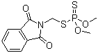 structure of CAS# 732-11-6, Phosmet;Imidan; Phosphorodithioic acid S-[(1,3-dihydro-1,3-dioxo-2H-isoindol-2-yl)methyl] O,O-dimethyl ester