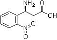 结构式 CAS# 732242-02-3, (betaS)-beta-氨基-2-硝基苯丙酸