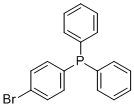 结构式 CAS# 734-59-8, (4-溴苯基)二苯基膦