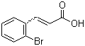 结构式 CAS# 7345-79-1, 2-溴肉桂酸; 邻溴肉桂酸