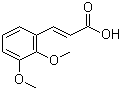 结构式 CAS# 7345-82-6, 2,3-二甲氧基肉桂酸