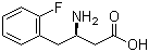 结构式 CAS# 735256-11-8, (R)-3-氨基-4-(2-氟苯基)丁酸