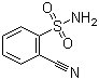 结构式 CAS# 73542-86-6, 2-氰基苯磺酰胺
