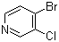 4-Bromo-3-chloropyridine molecular structure (CAS 73583-41-2)