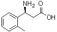 structure of CAS# 736131-48-9, (S)-3-Amino-3-(2-methylphenyl)propanoic acid;(betaS)-beta-Amino-2-methylbenzenepropanoic acid