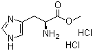 结构式 CAS# 7389-87-9, L-组氨酸甲酯二盐酸盐