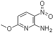 结构式 CAS# 73896-36-3, 2-氨基-3-硝基-6-甲氧基吡啶