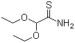 structure of CAS# 73956-15-7, 2,2-Diethoxyethanethioamide