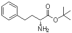 结构式 CAS# 740055-30-5, (R)-alpha-氨基苯丁酸叔丁酯