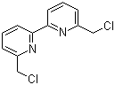 结构式 CAS# 74065-64-8, 6,6'-双(氯甲基)-2,2'-联吡啶