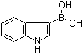 structure of CAS# 741253-05-4, Indole-3-boronic acid;1H-Indol-3-ylboronic acid