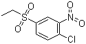 1-Chloro-4-(ethylsulfonyl)-2-nitrobenzene molecular structure (CAS 74159-80-1)