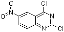 structure of CAS# 74173-77-6, 2,4-Dichloro-6-nitroquinazoline