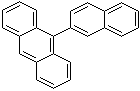 structure of CAS# 7424-72-8, 9-(2-Naphthyl)anthracene;9-(Naphthyl-2-yl)anthracene; NSC 99510