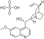Quinidine sulfate molecular structure (CAS 747-45-5)