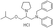 Bepridil hydrochloride molecular structure (CAS 74764-40-2)