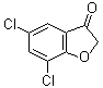 结构式 CAS# 74815-20-6, 5,7-二氯-3(2H)-苯并呋喃酮