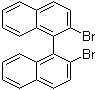 structure of CAS# 74866-28-7, 2,2'-Dibromo-1,1'-binaphthyl;(±)-2,2'-Dibromo-1,1'-binaphthalene; 2,2'-Dibromo-1,1'-binaphthalene