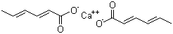 structure of CAS# 7492-55-9, Calcium sorbate