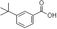 structure of CAS# 7498-54-6, 3-tert-Butylbenzoic acid;NSC 407552; m-tert-Butylbenzoic acid