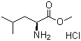 structure of CAS# 7517-19-3, Methyl L-leucinate hydrochloride;L-Leucine methyl ester hydrochloride