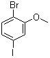 结构式 CAS# 755027-18-0, 2-溴-5-碘苯甲醚