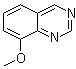 结构式 CAS# 7557-01-9, 8-甲氧基喹唑啉
