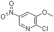 structure of CAS# 75711-00-1, 2-Chloro-3-methoxy-5-nitropyridine
