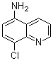 结构式 CAS# 75793-58-7, 8-氯-5-喹啉胺