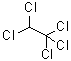 structure of CAS# 76-01-7, Pentachloroethane;1,1,1,2,2-Pentachloroethane; Pentachloroethane; Pentalin