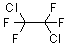 1,2-Dichloro-1,1,2,2-tetrafluoroethane molecular structure (CAS 76-14-2)