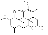 结构式 CAS# 76-77-7, 新苦木苷
