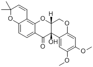 Tephrosin molecular structure (CAS 76-80-2)